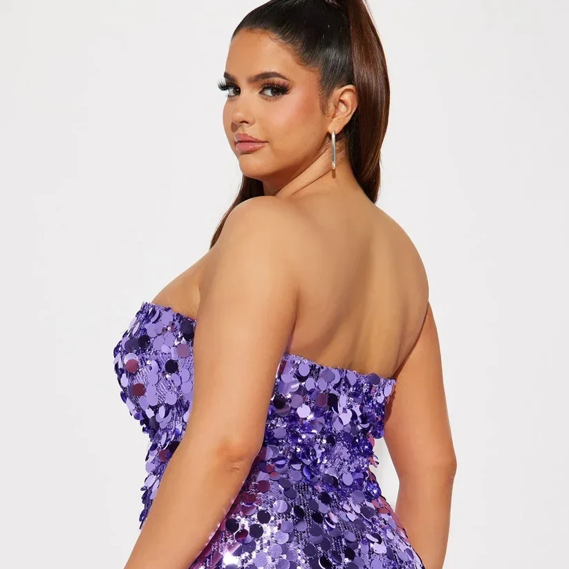 Vestido London Lilas