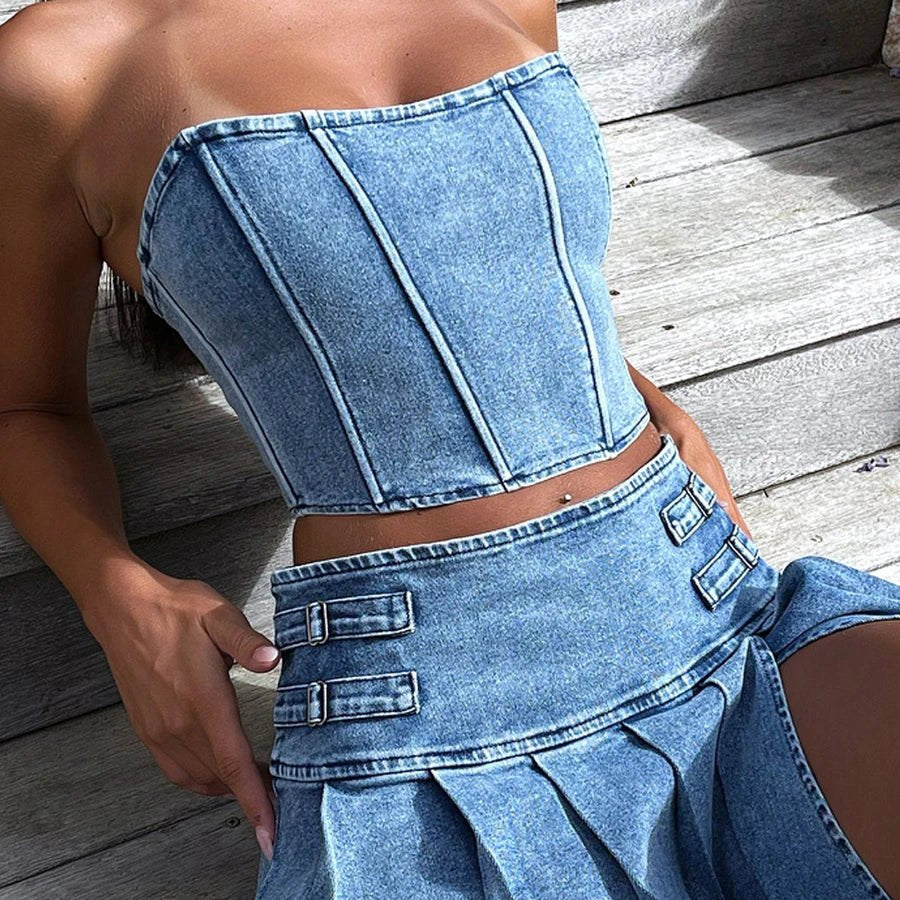 Conjunto Jeans Greatest - Jeans - M - Conjunto Jeans Greatest - MAEVE