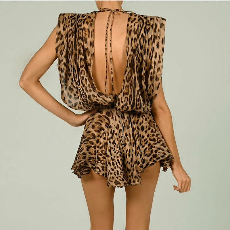 Vestido Leopard