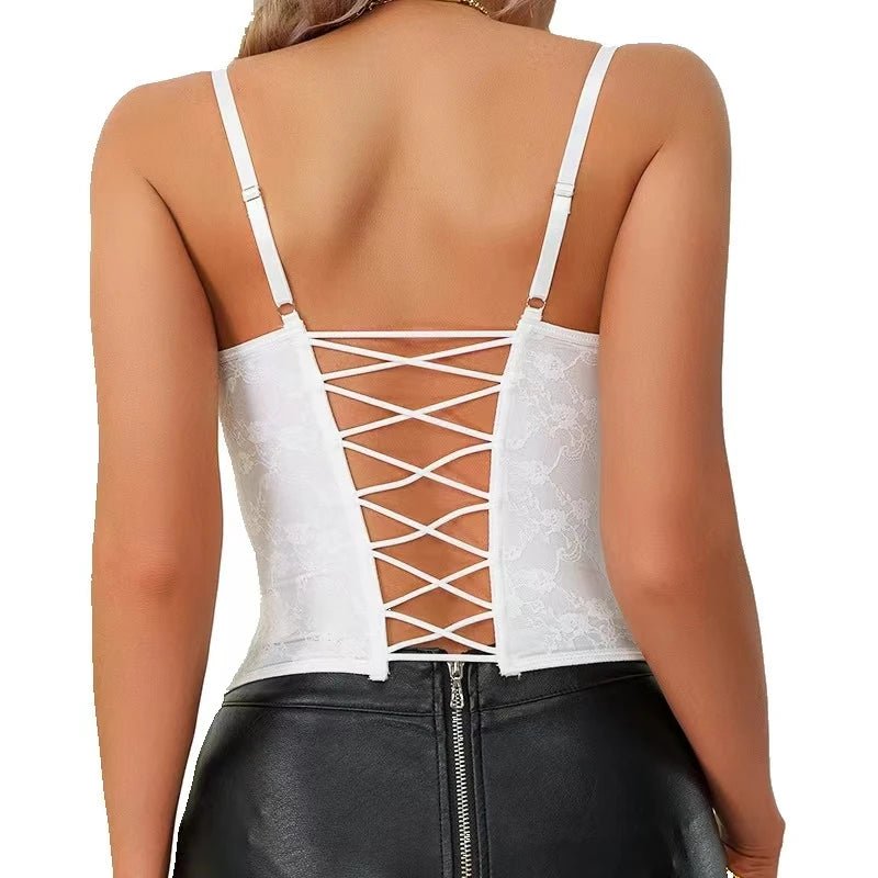 Corset de Renda Chihiro - Branco - P - Corset - MAEVE