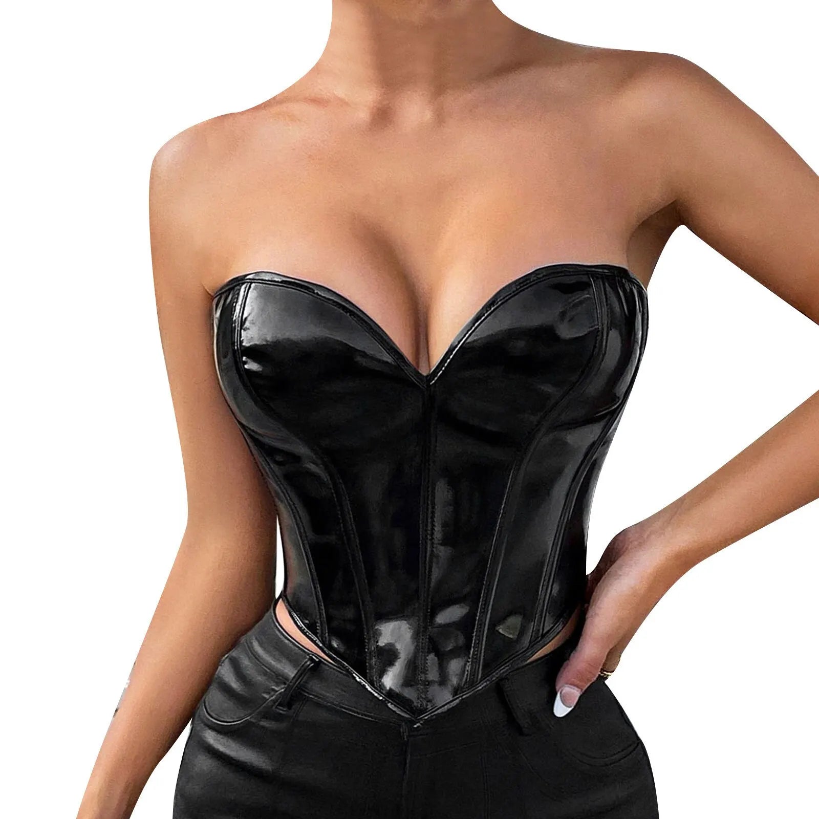 Corset Psycho - Preto - P - Corset - MAEVE